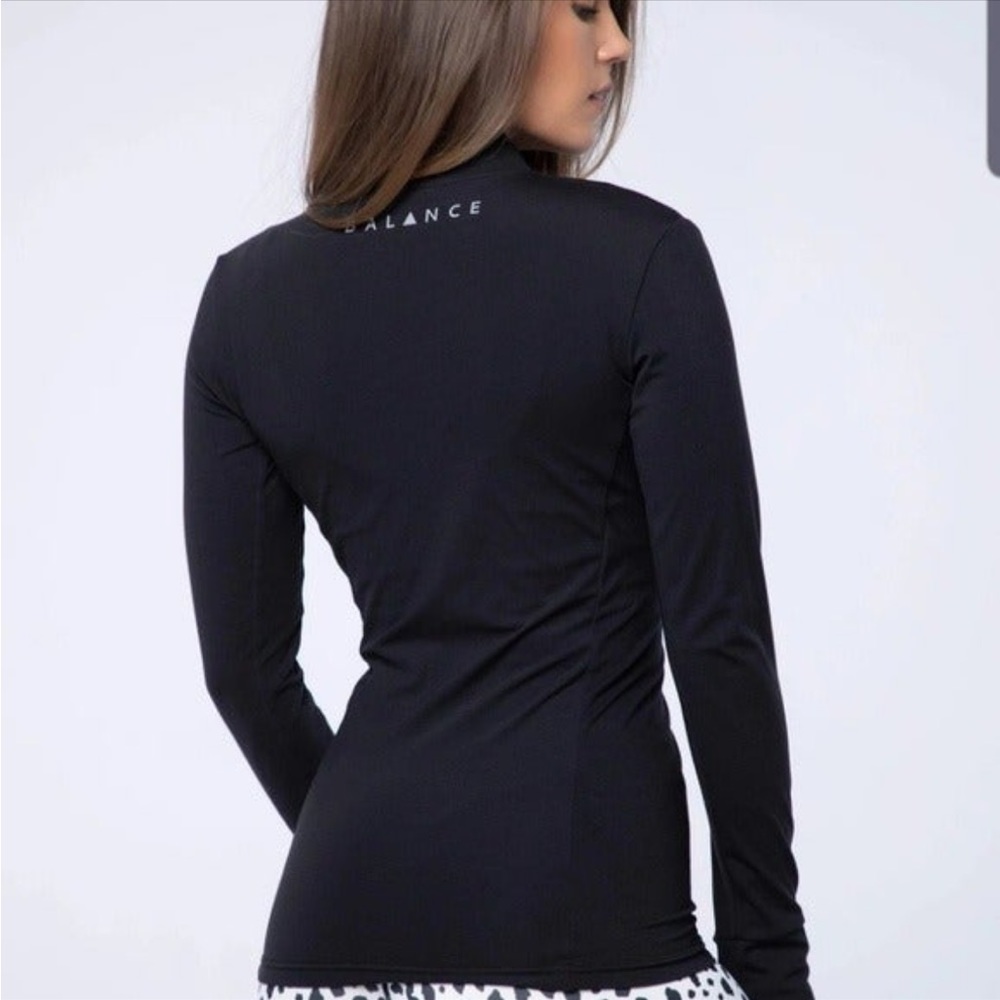 Balance Athletica Black Long-Sleeve Athletic Top